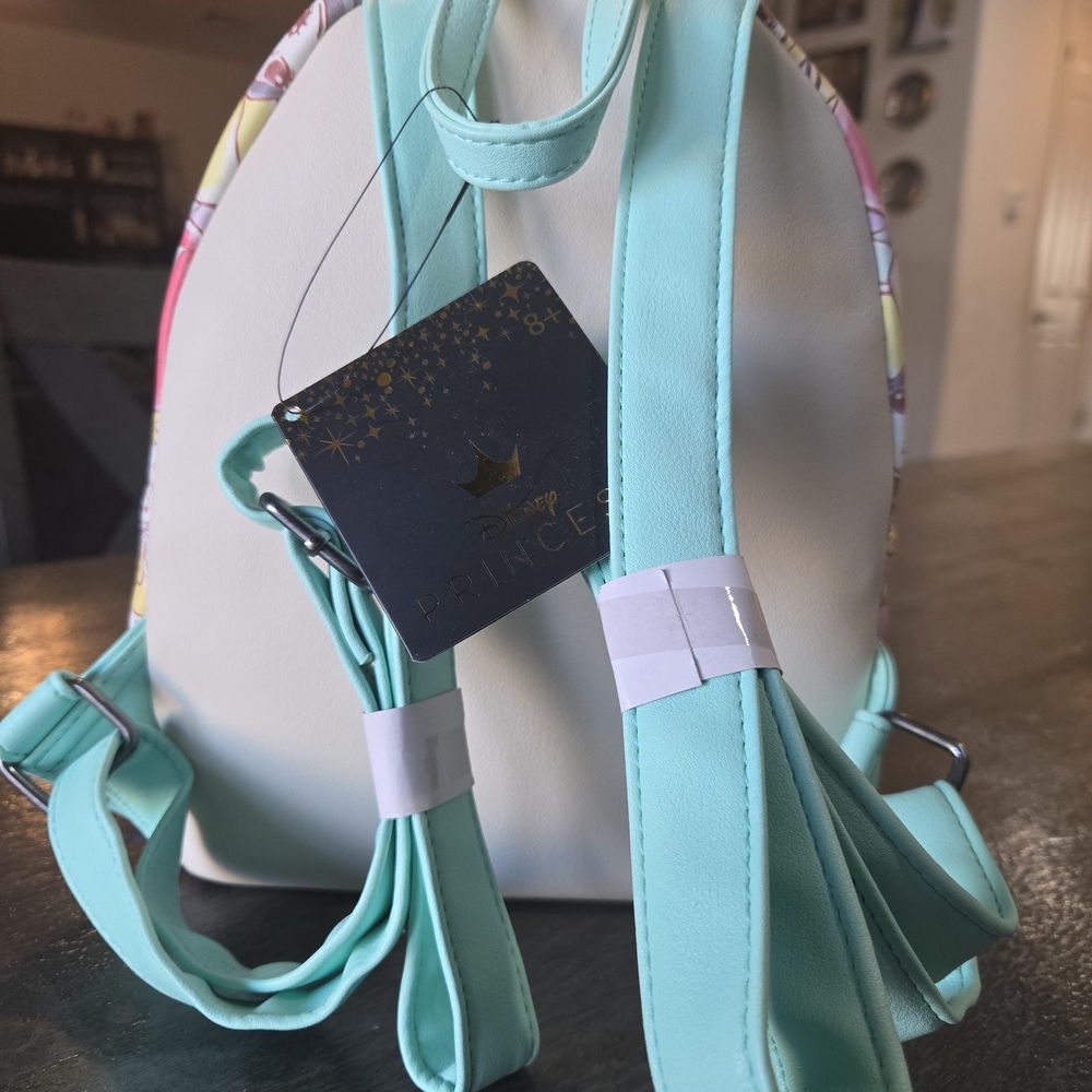 Loungefly Disney Princess Kids Backpack - Pink and Yellow - Picture 4 of 6